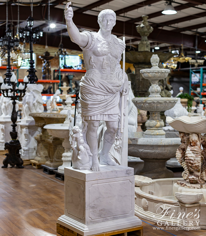 Marble Statues  - Augustus Of Prima Porta - MS-1362